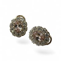 Cuneo - Corso Nizza 11 - Ohrringe Goldside Dame in Gold Morganite 2.60 Ct OR.GS019 - OR.GS019